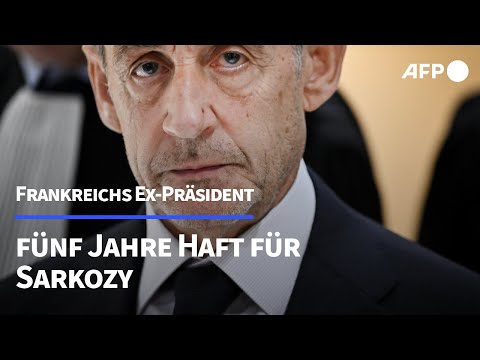 Gerichtsurteil: fünf Jahre Haft für Nicolas Sarkozy | AFP