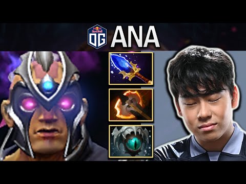 OG.ANA SMURF ANTI-MAGE WITH AGHANIMS AND MANTA - DOTA 2 PRO GAMEPLAY