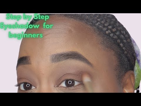 How to apply eyeshadow for beginners!? (simple tutorial)