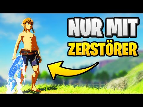 Zelda BOTW: Completing with the Destroyer Only (Zelda Breath of the Wild German Challenge)