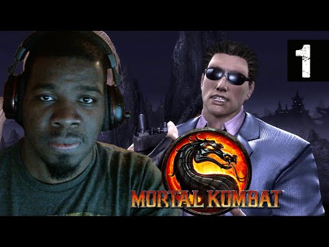Mortal Kombat 9 Gameplay Walkthrough Part 1 - Johnny Cage - Lets Play Mortal Kombat 9