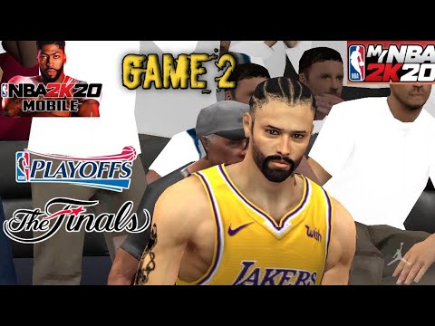 NBA2k20 Mobile - My Career #29 | 3rd Season Playoffs Finals - 40 Points