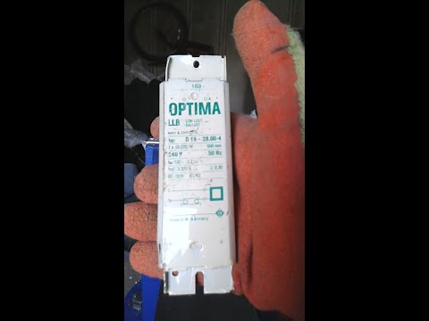 Scrapping a OPTIMA Light Ballast for Copper