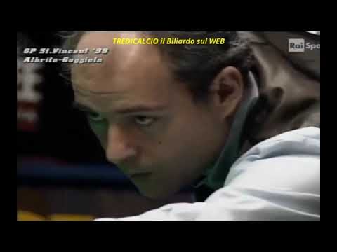 ALBRITO vs GUGGIOLA Semifinale 23°Gran Premio di Biliardo Goriziana 1998