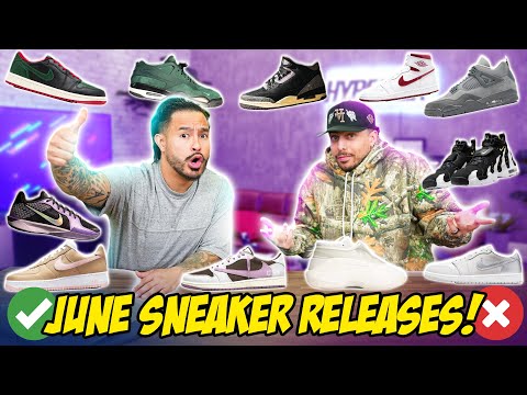 INSANE SNEAKER RELEASE FOR JUNE! COP or DROP?! (SUMMER HEATING UP)