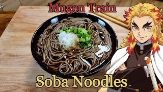 Rengoku Soba Noodles from Mugen Train 🔥🍜 #rengoku #soba #demonslayer #shorts