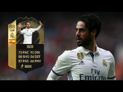 Fifa 18 Inform Isco (88) Player Review