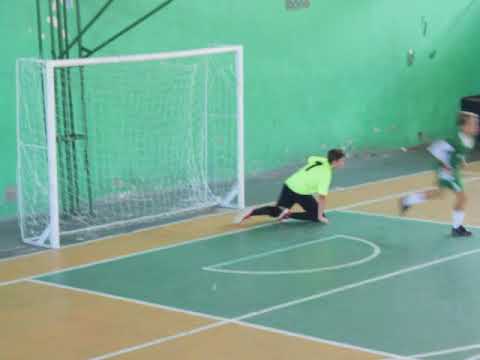 DEFESA (X) DO GOLEIRO BENTO SÁ: NUNES FUTSAL3X3 IBC/CELECAU - SUB 13