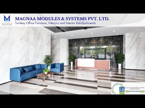 Plywood office cubicle