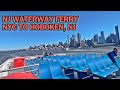 NY WATERWAY FERRY NYC TO HOBOKEN NEW JERSEY