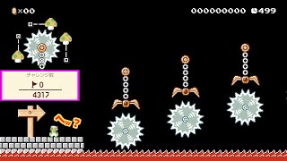 めっちゃ簡単で笑ったw前回のクリソツコースと比べた結果。鬼畜シリーズ＃７【マリオメーカー２実況】