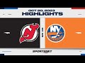 NHL Highlights Devils Vs Islanders October 20 2023