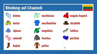 Kleidung auf Litauisch