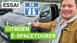 Essai Citroën ë-SpaceTourer : la vérité sur son autonomie