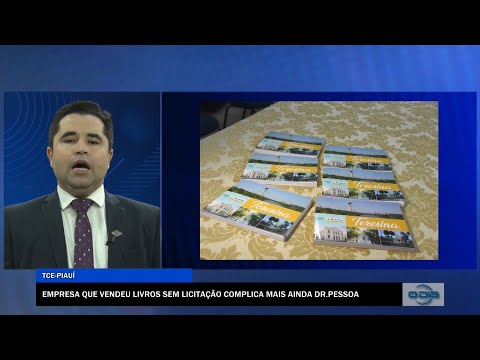 Empresa que vendeu livros sem licitação complica mais ainda Dr Pessoa 07 10 2022
