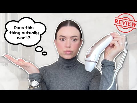 Braun IPL Hair Removal Skin i-Expert System Review // BEST at home laser hair removal device