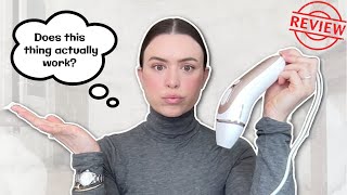 Braun IPL Hair Removal Skin i-Expert System Review // BEST at home laser hair removal device