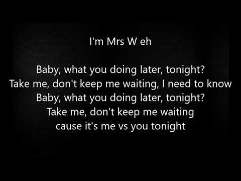 Banky W feat Susu- Whatchu doing tonight(remix)- OFFICIAL LYRICS