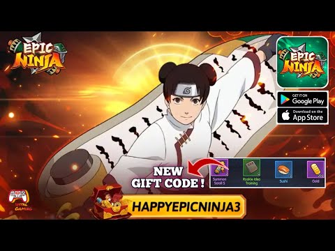 NEW GIFT CODE! Epic Ninja God Redeem Code - Naruto RPG Game Android APK