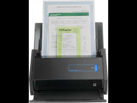 FUJITSU IX500 Scansnap (PA03656-B305-R) Review: Fast Document Scanner with WiFi