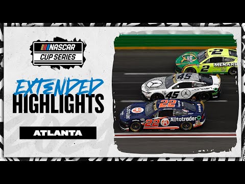 NASCAR Official Extended Highlights: Atlanta | Playoffs opener goes into overtime