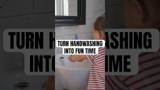 Say Goodbye to Handwashing Battles! Turn It into Playtime | #parentinglifehacks #shorts