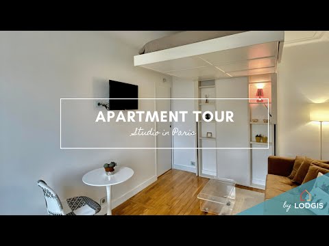 Apartment Tour // Furnished  20.6m2 in Paris – Ref : 11520946