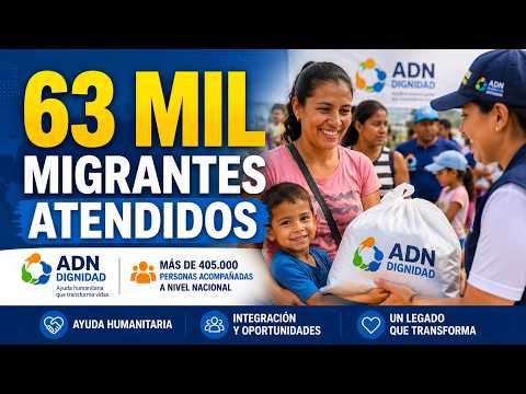 ADN Dignidad culmina misión en Atlántico tras atender a 63.000 migrantes