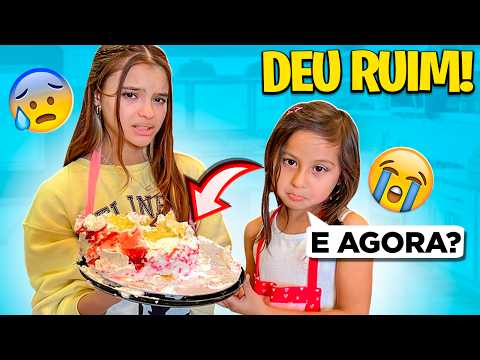 FIZEMOS UMA FESTA DE ANIVERSARIO SURPRESA PRA NOSSA MÃE!! A Chloe derrubou o Bolo! 🎁