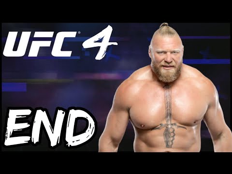 UFC 4 Brock Lesnar Career Mode - Part 9 - ENDING