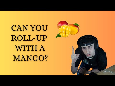 ROLLING A BLUNT WITH A MANGO!