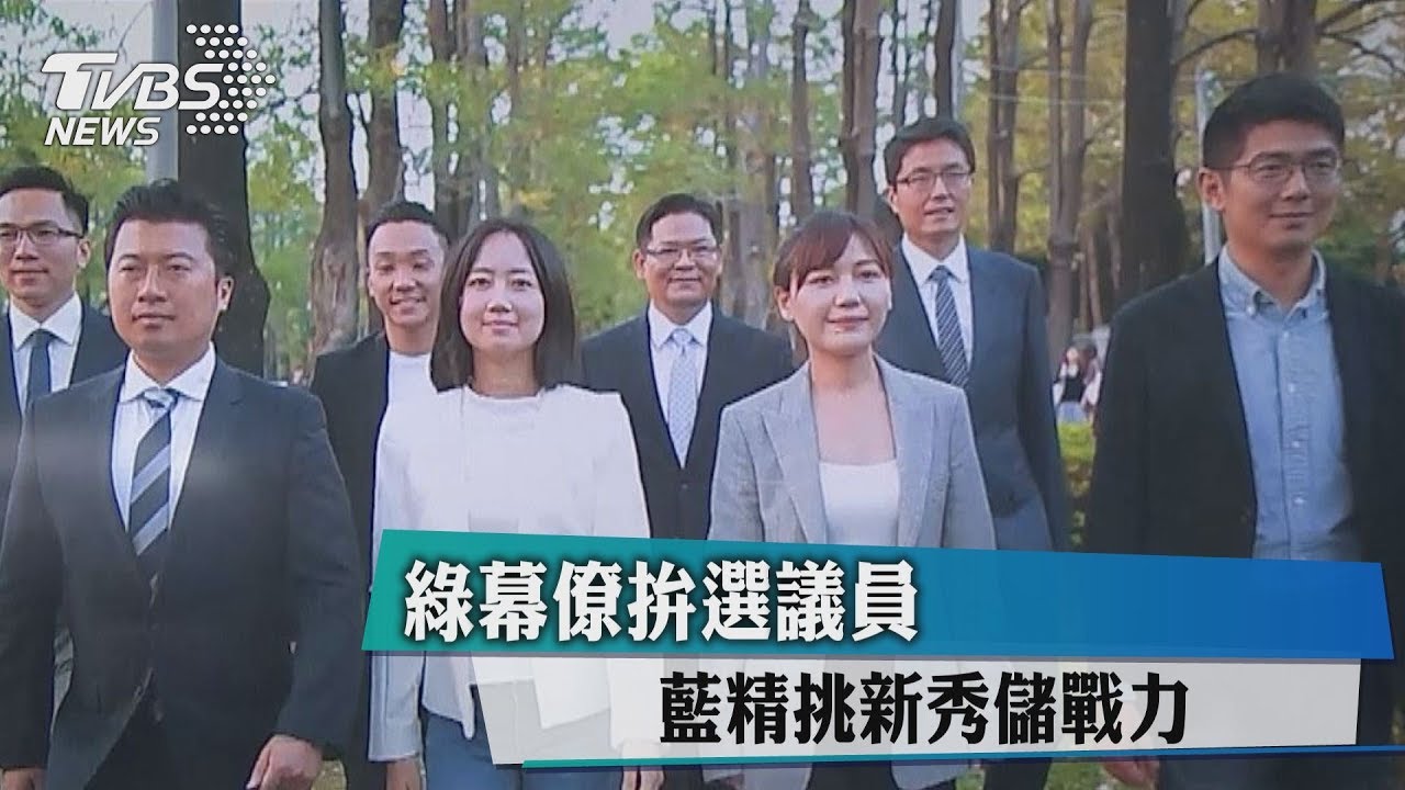 綠幕僚拚選議員　藍精挑新秀儲戰力