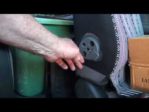 Honda Element Seat Cover Install