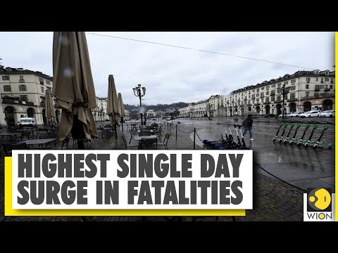 コロナウイルス発生。イタリアの1日の死亡者数が中国より多い｜WIONニュース｜ワールドニュース (Coronavirus Outbreak: Italy's daily death toll higher than China | WION News | World News)