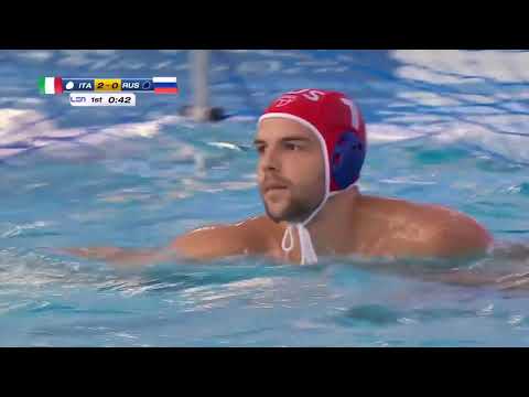 Italy vs Russia - Waterpolo Men Euro Championship 2018