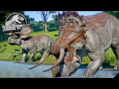 NASUTOCERATOPS SPECIES PROFILE! - Jurassic World Evolution