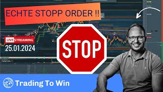🇩🇪 Echte Stopp Order erkennen ⛔️⚠️ Geht das?
