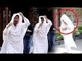Rekha HIDES Face & Runs Away After Being CAUGHT Without Make Up In Public