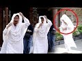 Rekha HIDES Face Runs Away After Being CAUGHT Without Make Up In Public