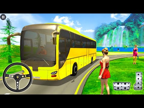 Offroad Coach Bus Driving Simulator 3d Mountain 2021 | Bus Games – Android Gameplay