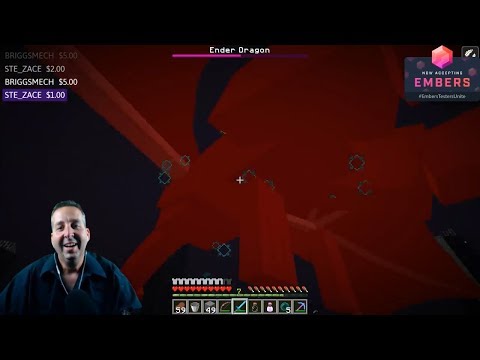 Skizzleman Stream Replay - Simply Awesome Skyblock Dragon Fight!