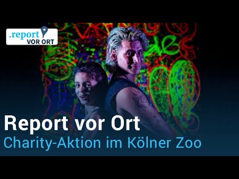 Charity-Kunst-Aktion der besonderen Art im Kölner Zoo  | Report vor Ort | REGIONAL.report