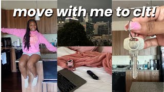 i moved to charlotte, nc! | summer apartment tour, amazon haul, & a new start