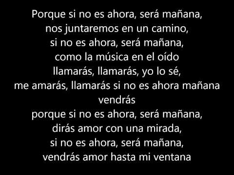 Timbiriche - Si no es ahora - Letra