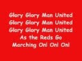 Glory Glory Man United 