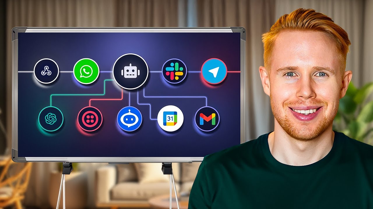 12 Genius Ways To Connect AI Agents in n8n (WhatsApp, Siri, Slack + More)