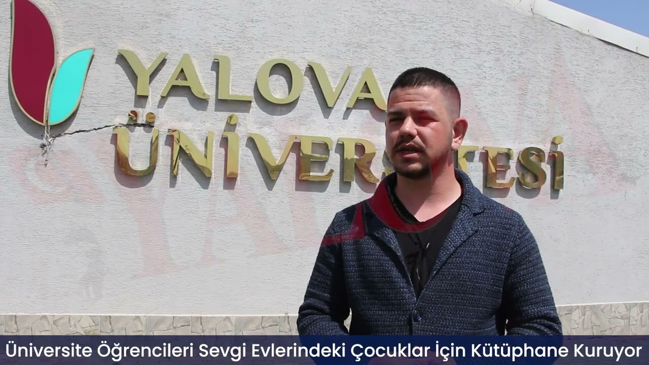 Yalova Üniversitesi Öğrencileri Çocuklar İçin Kütüphane Kuruyor