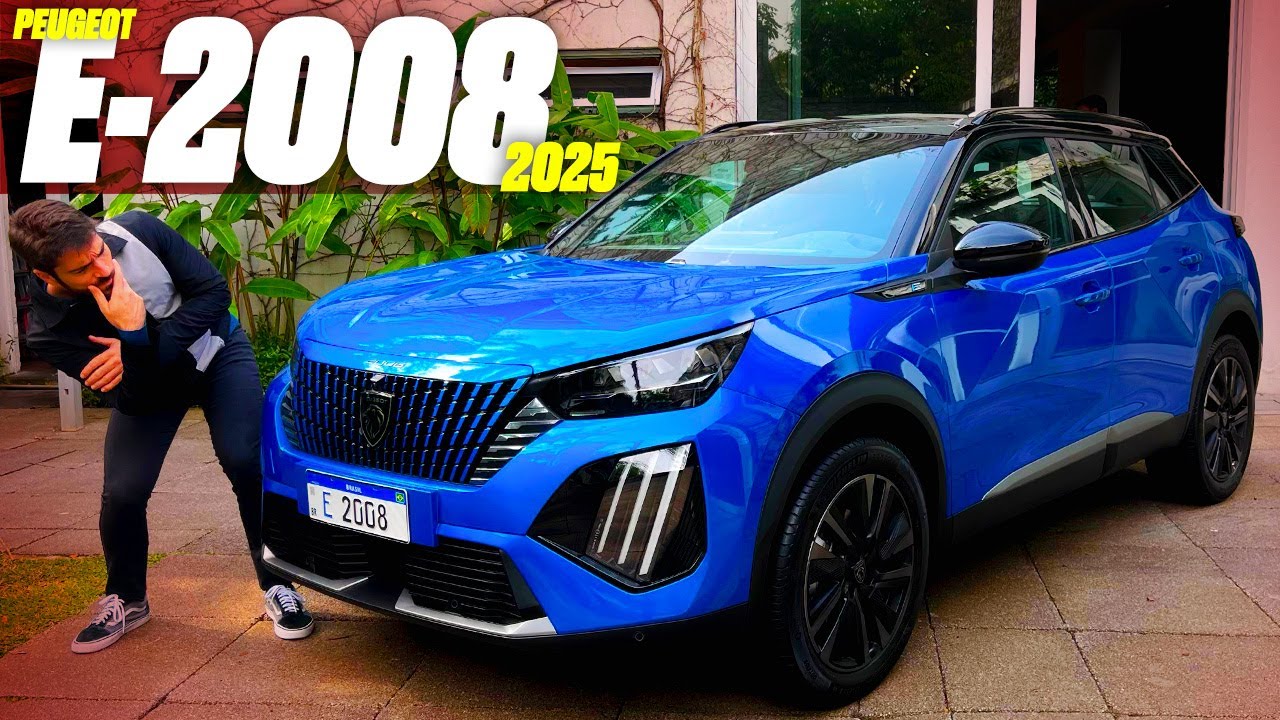Novo Peugeot e-2008 2025 - O TURBO VAI SER ASSIM? A AUTONOMIA MELHOROU? MELHOR QUE OUTROS ELÉTRICOS?