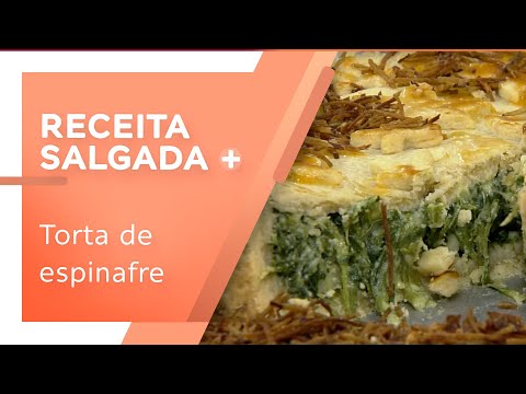 Torta de espinafre por Juliana Abbud