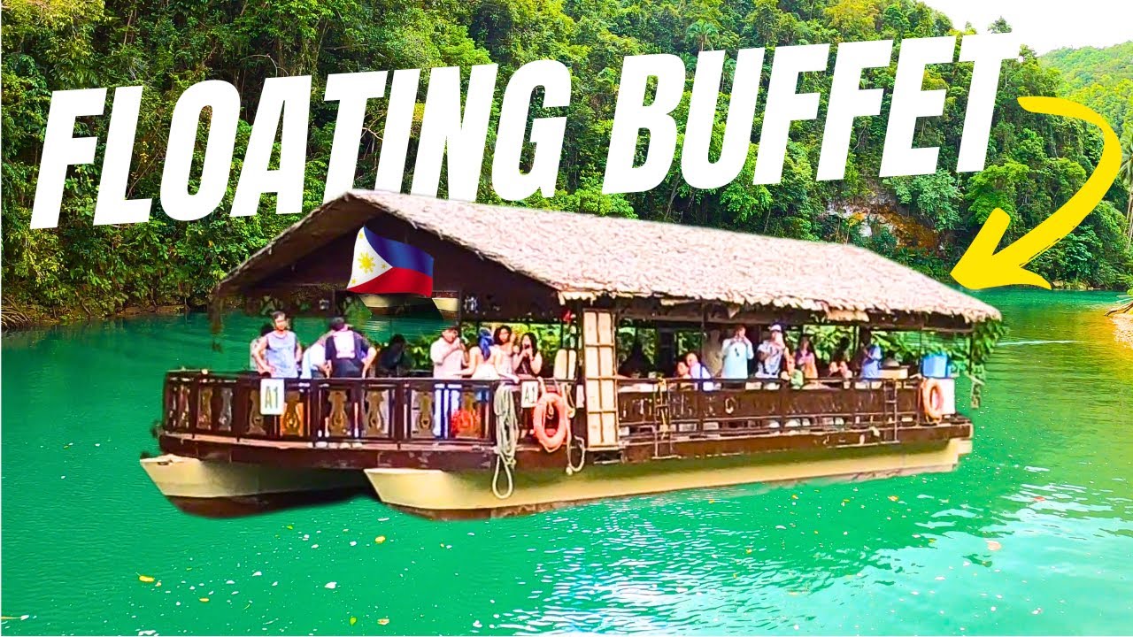 Join travelers as they experience floating jungle buffet on Loboc Cruise.